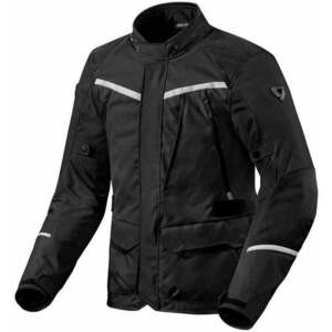Rev'it! Jacket Voltiac 3 H2O Black/Silver 4XL Geacă textilă imagine