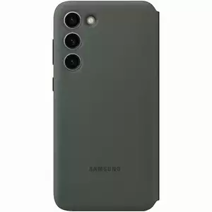Husa Samsung Smart View Wallet pentru Galaxy S23 Plus Khaki imagine