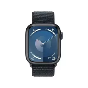 Smartwatch Apple Watch 9 GPS + Cellular 45mm Carcasa Midnight Aluminium Bratara Midnight Sport imagine