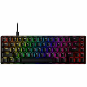 Tastatura mecanica HP HyperX Alloy 65 Red, Iluminare RGB, Negru imagine