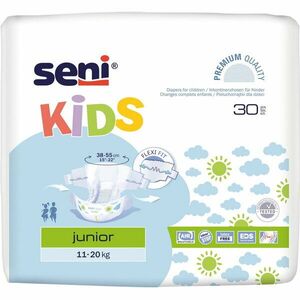Scutece Seni Kids Junior Premium pentru incontinenta, 11-25 kg, 30 bucati imagine