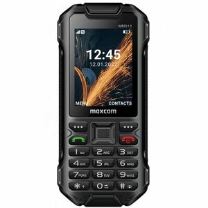 Telefon mobil Maxcom Strong MM918, Dual SIM, IP68, 4G, Black imagine