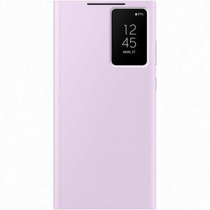 Husa de protectie Samsung Smart View Wallet Case pentru Galaxy S23 Ultra, Lilac imagine