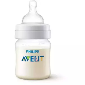 Biberon anti-colici Philips Avent SCY100/01, 125 ml, Tetina cu debit 1, +0 luni, fara BPA imagine