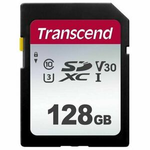 Card de memorie Transcend SDXC SDC300S 128GB CL10 UHS-I U3 imagine