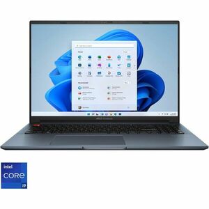 Laptop ASUS VivoBook Pro 16 OLED K6602VU cu procesor Intel® Core™ i9-13900H pana la 5.40 GHz, 16, 3.2K, OLED, 16GB, 1TB SSD, Intel® Iris Xe Graphics, Windows 11 Pro, Quiet Blue imagine
