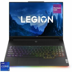 Laptop Gaming Lenovo Legion 9 16IRX8 cu procesor Intel® Core™ i9-13980HX pana la 5.60 GHz, 16, 3.2K, Mini LED, 165Hz, 64GB, 1TB SSD, NVIDIA® GeForce RTX™ 4080 12GB GDDR6, No OS, Carbon Black, 3y on-site Premium Care imagine