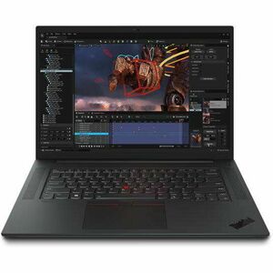 Laptop 16'' ThinkPad P1 Gen 6, WQXGA IPS 165Hz, Procesor Intel® Core™ i9-13900H (24M Cache, up to 5.40 GHz), 32GB DDR5, 1TB SSD, RTX 2000 Ada 8GB, Win 11 Pro, Black, Paint imagine