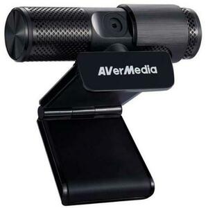 Camera Web AverMedia PW313, Full HD, USB, 2MP, CMOS, Microfon incorporat (Negru) imagine