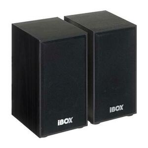 Boxe 2.0 I-BOX SP1, 10W RMS, Jack 3.5mm (Negru) imagine