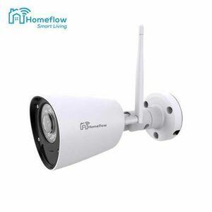 Camera de supraveghere wireless Homeflow C-6003, Exterior, Detectie miscare, Night Vision (Alb) imagine