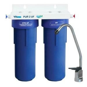 Sistem de filtrare apa Valrom PUR 2 UF, 10inch (Albastru) imagine