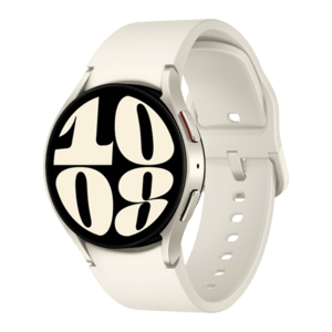 Smartwatch Samsung Watch 6 SM-R930, ecran AMOLED 1.31inch, 2GB RAM, 16GB Flash, Bluetooth 5.3, Carcasa Aluminiu, 40mm, Waterproof 5ATM (Bej) imagine