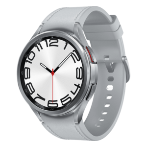 Smartwatch Samsung Watch 6 Classic SM-R960, ecran AMOLED 1.47inch, 2GB RAM, 16GB Flash, Bluetooth 5.3, Carcasa Otel, 47mm, Waterproof 5ATM (Argintiu) imagine