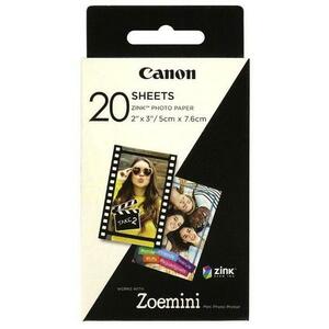 Hartie Foto Canon Zoemini Zink ZP-2030, 5 x 7.6 cm (20 coli) imagine