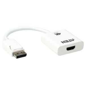 Cablu video Aten VC986B-AT, DisplayPort (T) la HDMI (M) (Alb) imagine