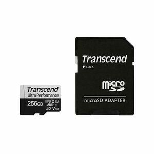 Card de memorie Transcend USD340S, MICROSDXC, 256 GB, Cu adaptor, UHS-I U3 A2, DDR200 imagine