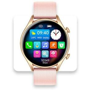 Smartwatch MyPhone EL, Ecran 1.32inch, Bluetooth , iOS/Android, Rezistent la apa (Roz) imagine