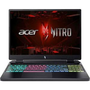 Laptop Gaming Acer Nitro 16 AN16-41 (Procesor Intel Core i5-1335U (12M Cache, up to 4.6 GHz), 16inch WUXGA, 16GB, 512GB SSD, nVidia GeForce RTX 4050 @6GB, Negru) imagine