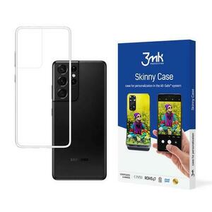 Husa pentru Samsung Galaxy S21 Ultra 5G G998, 3MK, Skinny, Transparenta imagine