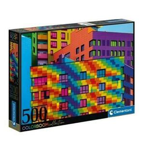 Puzzle Clementoni Colorboom - Squares, 500 piese imagine
