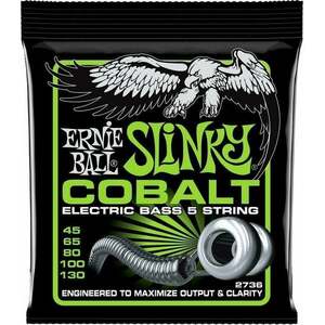 Ernie Ball 2736 Cobalt Slinky 45-130 imagine