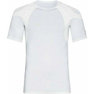 Odlo Men's Active Spine 2.0 Running T-shirt White S Tricou cu mânecă scurtă pentru alergare imagine