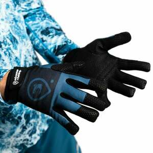Adventer & fishing Mănuși Gloves For Sea Fishing Petrol Long L-XL imagine