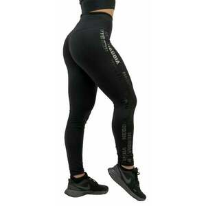 Nebbia Classic High Waist Leggings INTENSE Iconic Black L Fitness pantaloni imagine