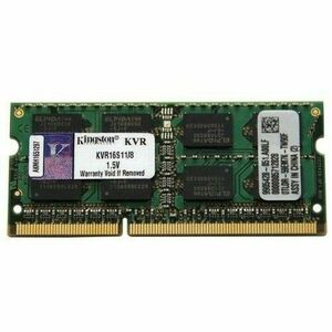 Memorie SODIMM DDR III 8GB, 1600MHz KVR16S11/8 imagine