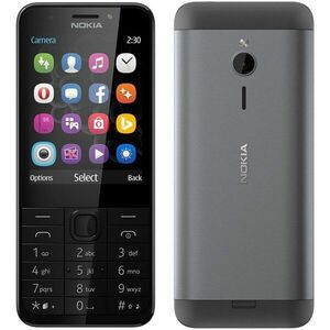Telefon Mobil Nokia 230 Dual SIM Dark Silver imagine