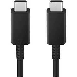 Samsung Cable 1.8m (5A) USB-C to USB-C, Black EP-DX510JBEGEU imagine