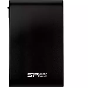 HDD extern portabil Silicon Power Armor A80 2TB Anti-shock/water proof, USB 3.1 Gen1, Negru imagine