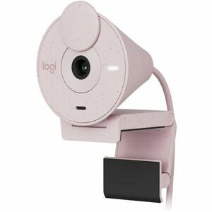 Camera web Logitech Brio 300, Full HD 1080p, RightLight 2, 70 FoV, USB-C, Privacy - Rose imagine