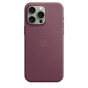 Husa de protectie FineWoven Case with MagSafe pentru iPhone 15 Pro Max, Mulberry imagine