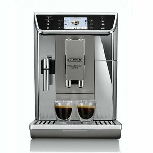 Espressor automat DeLonghi PrimaDonna Elite ECAM650.55.MS, 1450 W, 15 bar, 2 l, carafa lapte, display LCD, argintiu imagine