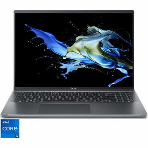 Laptop Acer Swift Go 16 SFG16-71 cu procesor Intel® Core™ i7-1355U pana la 5.0 GHz, 16, WUXGA, IPS, 16GB DDR5, 512GB SSD, Intel® UHD Graphics, No OS, Iron imagine