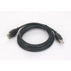 Cablu prelungitor USB 2.0 GEMBIRD CCP-USB2-AMAF-6, conectori auriti, 1.8m imagine