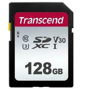 Card de memorie Transcend TS128GSDC300S, SDXC, 128GB, Clasa 10 UHS-I U3 imagine