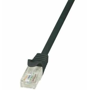 Cablu U/UTP LogiLink CP3083U, Cat.6A, Patchcord (Negru) imagine