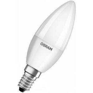 Bec Led Osram, E14, LED VALUE Classic B, 5.7W (40W) 230V, lumina calda (2700K), 470 lumeni, durata de viata 10.000 ore, clasa energetica A+ imagine