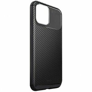 Protectie Spate Uniq Hexa Fibra Carbon pentru iPhone 12 Mini (Negru) imagine