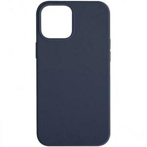 Protectie Spate Uniq Lino pentru iPhone 12 Pro Max (Albastru) imagine