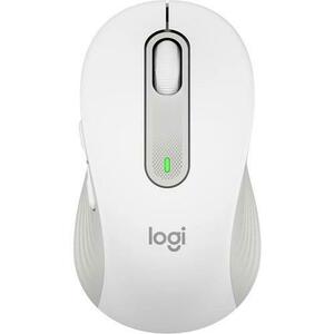 Mouse Wireless Logitech Signature M650, USB, 4000 dpi (Alb) imagine