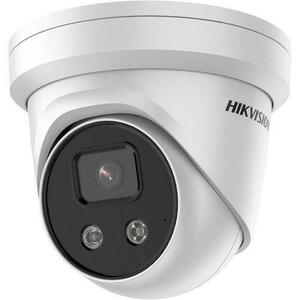 Camera supraveghere video Hikvision DS-2CD2386G2-I2C, 8MP, 1/2inch CMOS, 3840 × 2160 @ 20fps, 2.8mm (Alb) imagine