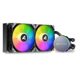 Cooler CPU AIO Sharkoon S70 RGB, 2x120 mm imagine