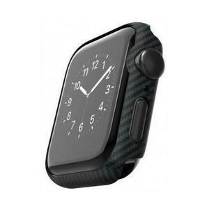 Husa Pitaka Air Case pentru Apple Watch 40mm Series, Negru imagine