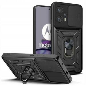 Husa Protectie Spate Tech-Protect CamShield Pro, Stand, pentru Motorola Moto G13 / G23 (Negru) imagine