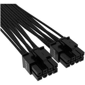 Cablu de alimentare Corsair Premium 12+4pin PCIe Gen 5 12VHPWR 600W , Type 4, Negru imagine