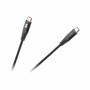 Cablu USB tip C - USB tip C, 100 cm, Rebel RB-6003-100-B imagine